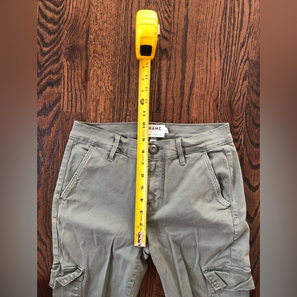 FRAME Women's 27 Service Cargo Skinny Pant Jeans in Platoon - EUC! - Picture 7 of 12